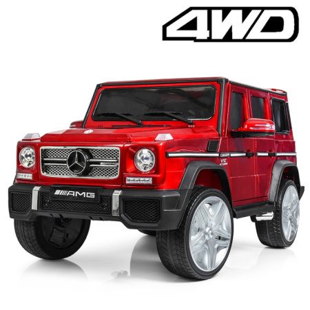фото Джип для детей Mercedes G65 AMG M 3567EBLRS-3(4WD) полный привод и автопокраска (красный) фото Джип для детей Mercedes G65 AMG M 3567EBLRS-3(4WD) полный привод и автопокраска (красный)
