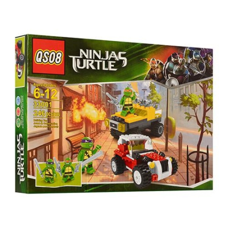 фото Детский конструктор NinjasTurtle 33001 (246 деталей)