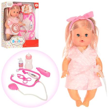 фото Кукла с набором доктора 201530 (29см)