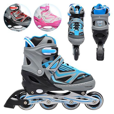 фото Детские ролики A 1018 S (31-34) раздвижные