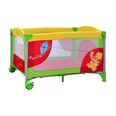 фото Манеж A 03-7 на змейке, с боковым карманом (красно-зеленый)