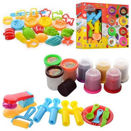 фото Набор для лепки MK 0132 цветной пластелин