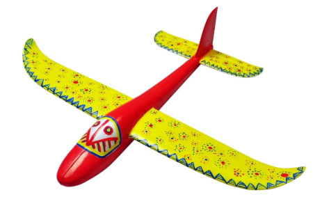 фото Планер метательный J-Color Hawk 600мм c комплектом красок