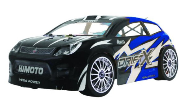 Радиоуправляемая модель Дрифт 1:18 Himoto DriftX E18DT (синий)