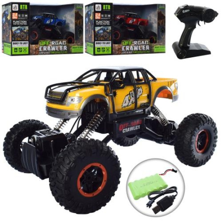 фото Джип-внедорожник с радиоуправлением SL-006A полный привод 4х4 (34 см)