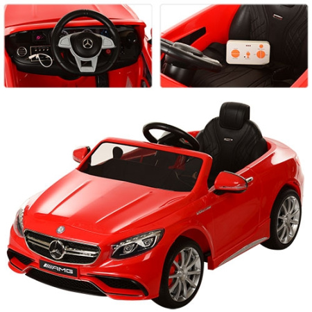 фото Электромобиль для детей машина Mercedes M 2797EBR-3 колеса EVA (красный) фото Электромобиль для детей машина Mercedes M 2797EBR-3 колеса EVA (красный)