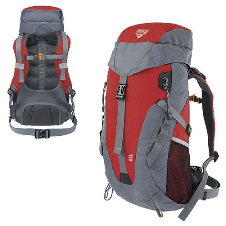 фото Походный рюкзак Bestway 68028 карманы и стяжки для снаряжения