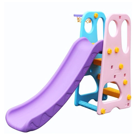 фото Детская горка YG2016-16 с баскетбольным кольцом