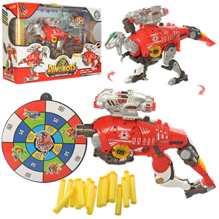 фото Игровой трансформер SB379 робот-дракон стреляет присосками (47см)