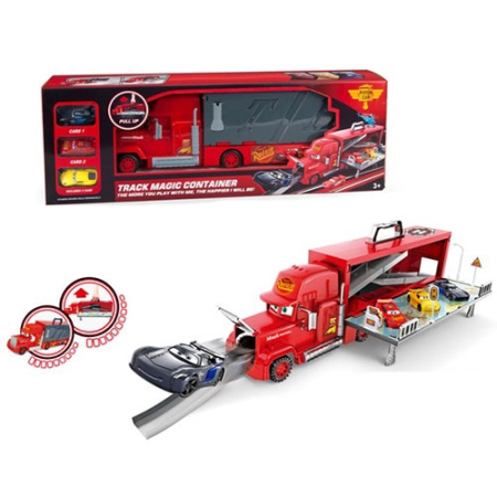 фото Игровой трейлер Тачки 6354 контейнер-гараж (54см)