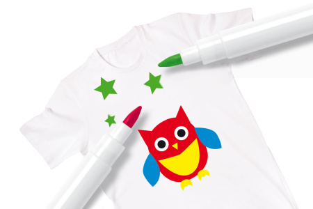 фото Фломастеры текстильные Malinos Textil 10 шт