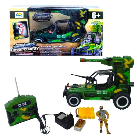 фото Джип HQ 2055 БМП на радиоуправлении (звук, свет, вибро)