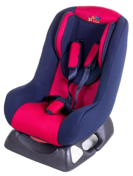 Автокресло Baby Club синий-красный 60790