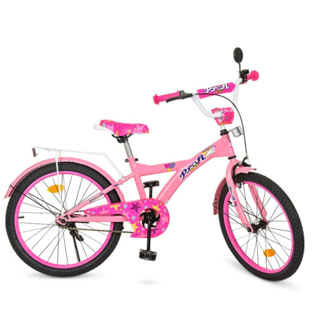 фото Двухколесный велосипед для девочек 20 дюймов Profi T2061 Original girl (розовый)