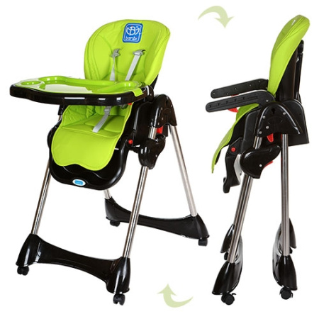 фото Детский стульчик для кормления М 3216-5 (зеленый)