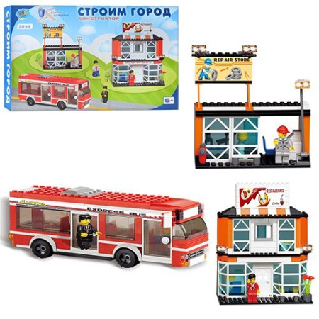 фото Детский конструктор 3053 «Строим город» Joy Toy (401 деталь) фото Детский конструктор 3053 «Строим город» Joy Toy (401 деталь)