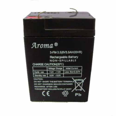 фото Батарея 6V / 4,5Ah аккумулятор для электромобиля