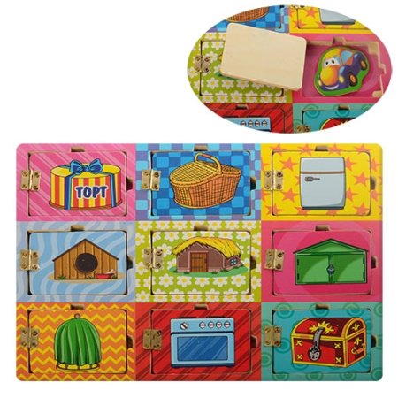 фото Игрушка головоломка MD 0965 деревянная