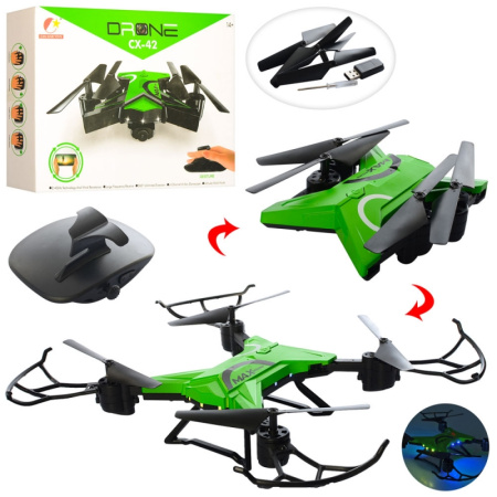 фото Квадрокоптер с радиоуправлением CX-42 свет запасные лопасти (37 см)