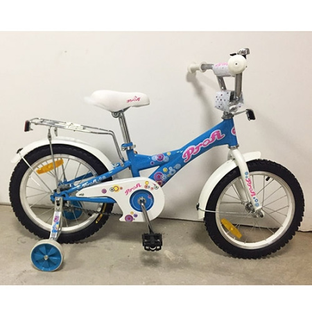 фото Двухколесный велосипед для детей 16 дюймов Profi Original girl G1664 (голубой)