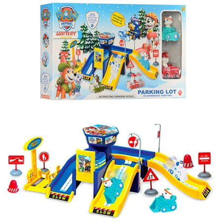 фото Детский гараж PAW Patrol ZY-638 два этажа