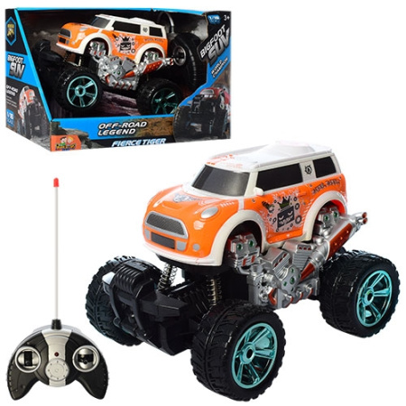 фото Джип на пульте управления SP6888-9 с резиновыми колесами (23см)