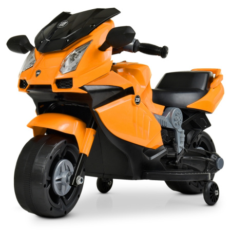 фото Детский мотоцикл BMW M 4082-7 музыка и свет (оранжевый)