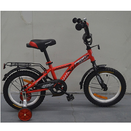 фото Детский двухколесный велосипед 14 дюймов Profi G1431 Racer (красный)
