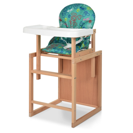 фото Детский деревянный стульчик Mickey Mouse RH-3 трансформер (зеленый)