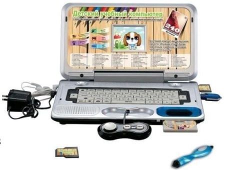 фото Ноутбук MD 8860 R/U/Е, цветной экран, 3 языка, 240 функций, сенсор,CD, MP3