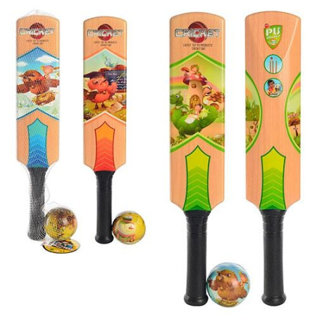 фото Спортивная игра крикет M 2680 бита с мячом фото Спортивная игра крикет M 2680 бита с мячом