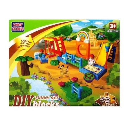 фото Игровой конструктор SG 2020 "Детская площадка" (43 детали)