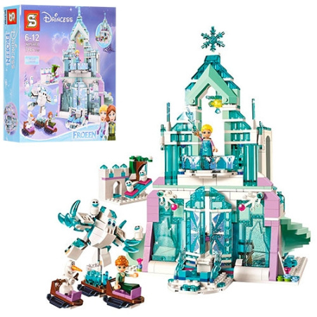 фото Конструктор для детей Frozen SY868 замок (784 детали)