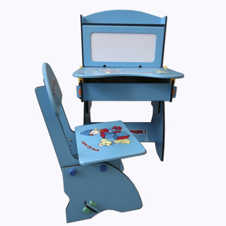 фото Детская регулируемая стол-парта W 037 Baby Tilly со стульчиком (о)