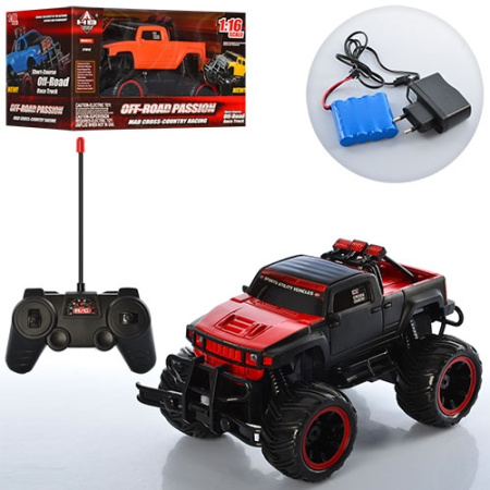 фото Джип HB-DC11-12 на пульте управления с резиновыми колесами (27 см)