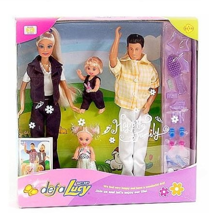 фото Кукла 20973 Семья DEFA