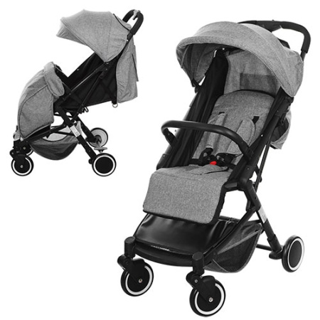 фото Прогулочная коляска для детей M 3549-11 книжка (серая)
