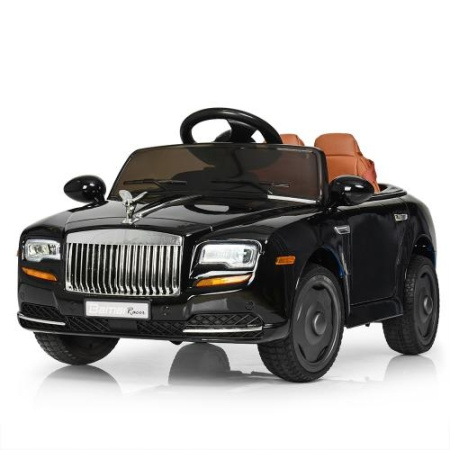 фото Детский электромобиль машина Rolls-Royce M 3587EBLRS-2 с кожаным сиденьем крашеный (черный) фото Детский электромобиль машина Rolls-Royce M 3587EBLRS-2 с кожаным сиденьем крашеный (черный)