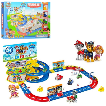 фото Гараж для детей Щенячий патруль 6699-38A трек 50-88см