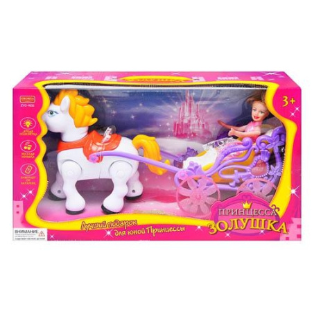 фото Карета с пегасом ZYC 1032 Принцесса Золушка