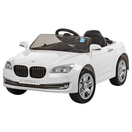 фото Детский автомобиль BMW M 3293EBLR-1 с кожаным сиденьем (белый) фото Детский автомобиль BMW M 3293EBLR-1 с кожаным сиденьем (белый)