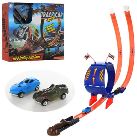 фото Автотрек для детей 7076 с головой крокодила