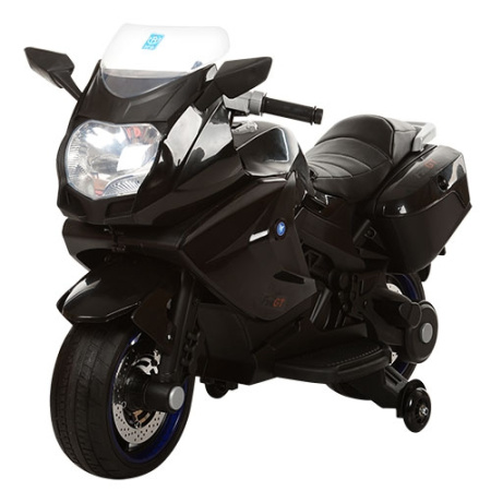 фото Детский двухколесный элкторомотоцикл М 3208EL-2 с боковыми колесиками (черный) фото Детский двухколесный элкторомотоцикл М 3208EL-2 с боковыми колесиками (черный)