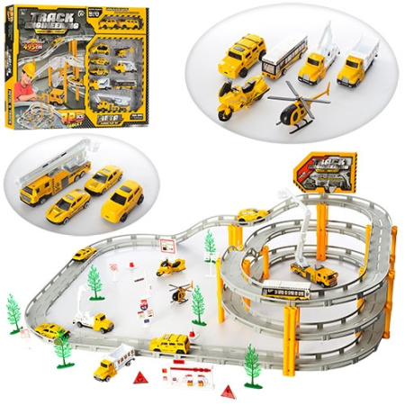 фото Детский автотрек CM557-20 стройплощадка (495см)