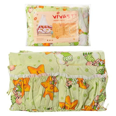 фото Детское постельное белье Vivast М V-620-1-04-2 (6 предметов)