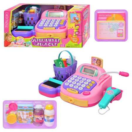 фото Детский кассовый аппарат KEENWAY 30241-2 игровой набор