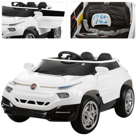 фото Детская электромашина джип Fiat M 3292EBLR-1 открывающиеся двери (белый) фото Детская электромашина джип Fiat M 3292EBLR-1 открывающиеся двери (белый)