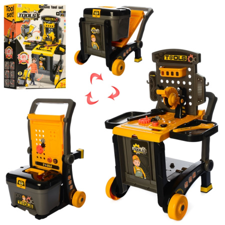 фото Детский набор инструментов 008-928 чемодан-верстак