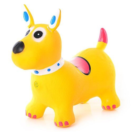 фото Детские прыгуны-собачки 1680-102 резиновые (звук)