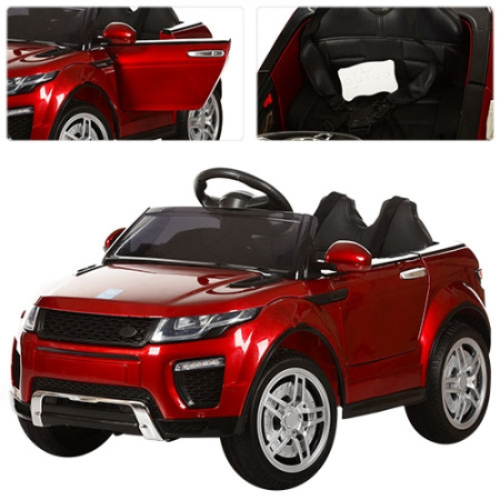 фото Детский джип Land Rover M 3213EBLRS-3 кожаное сиденье (красный) фото Детский джип Land Rover M 3213EBLRS-3 кожаное сиденье (красный)